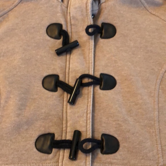 Tan Plus Size Sebby Fleece Toggle Jacket. Size XXL (18/20). - Picture 2 of 6